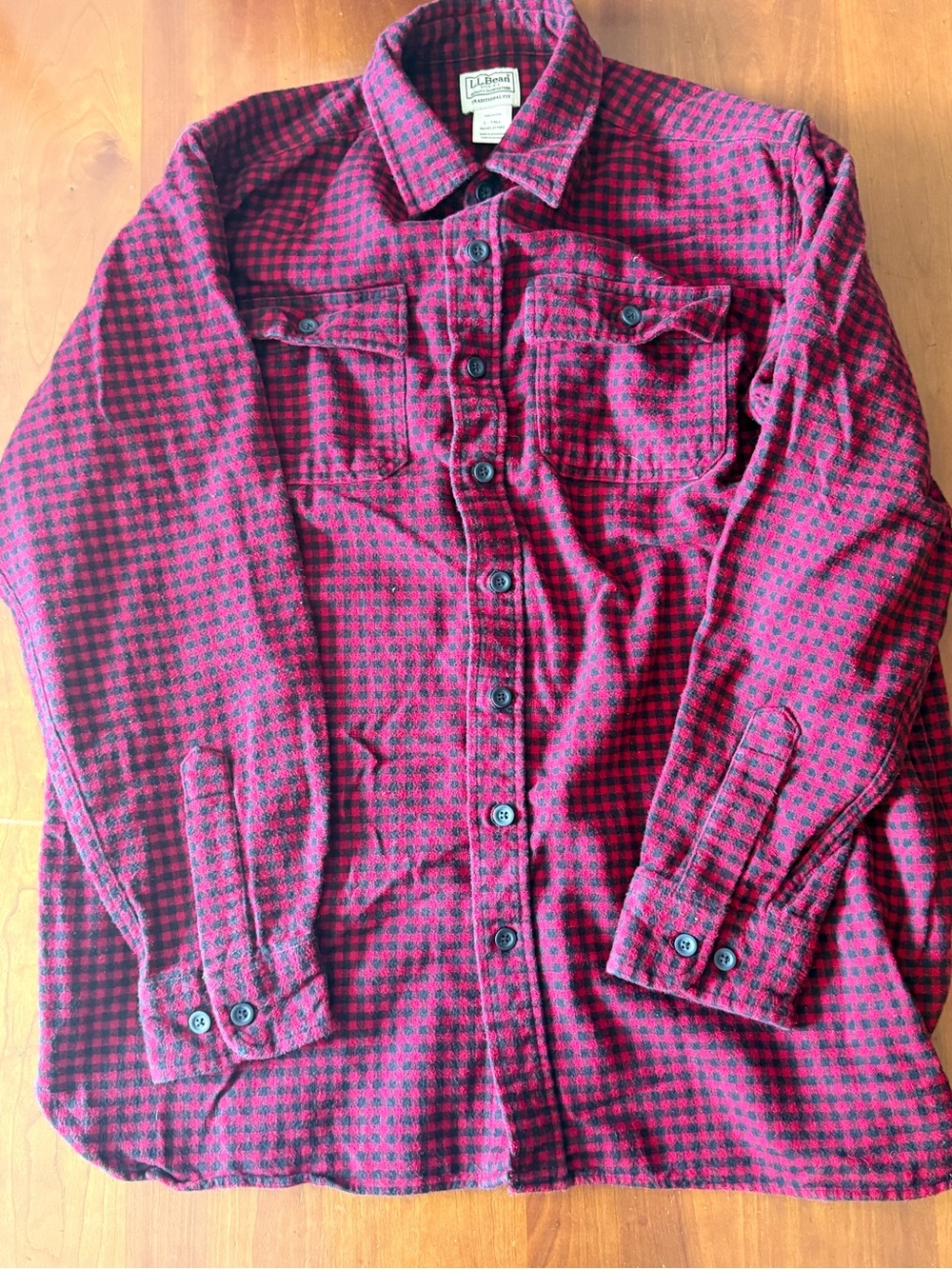 L.L.Bean Men’s Men's Chamois Shirt, Traditional Fit